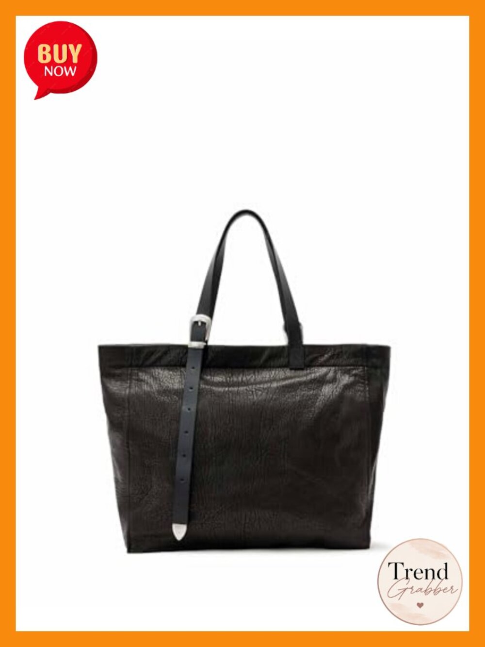Haven Leather Tote - Spacious Satchel with Zipper Closure